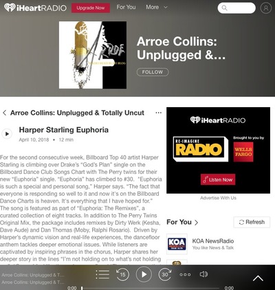 Harper Starling featured on iHeart Radio