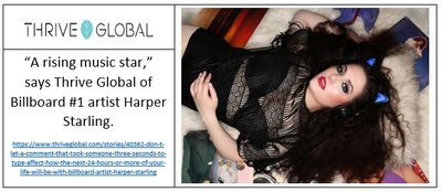 Harper Starling featured on Thrive Global