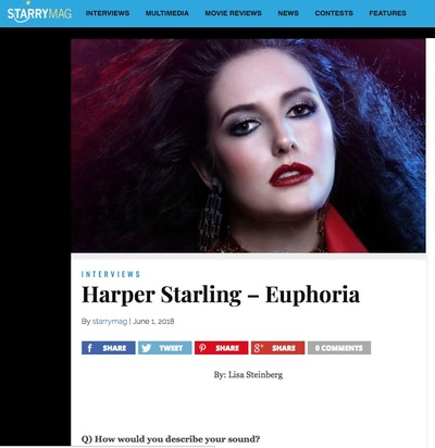 Harper Starling featured on Starry Magazine