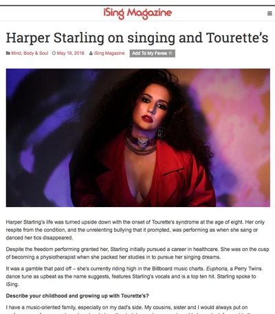 Harper Starling featured on isingmag